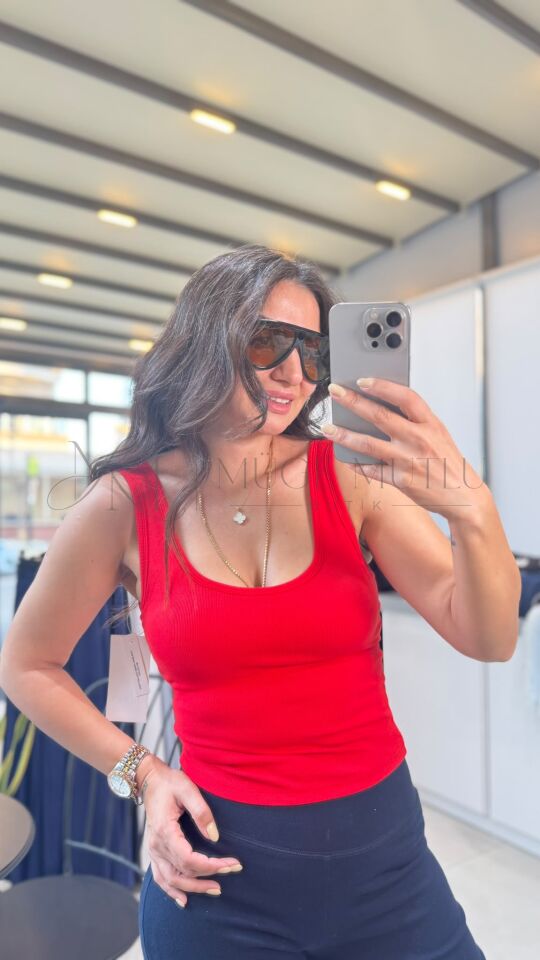 BRA-FREE ATLET KIRMIZI - M